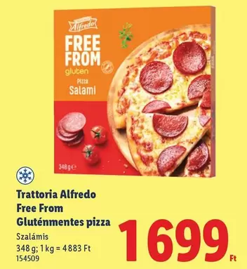 Free From Gluténmentes pizza