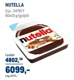 Nutella - csokoládé