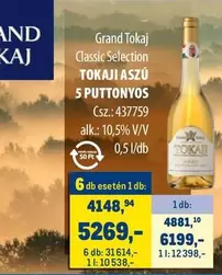 TOKAJI ASZÚ 5 PUTTONYOS