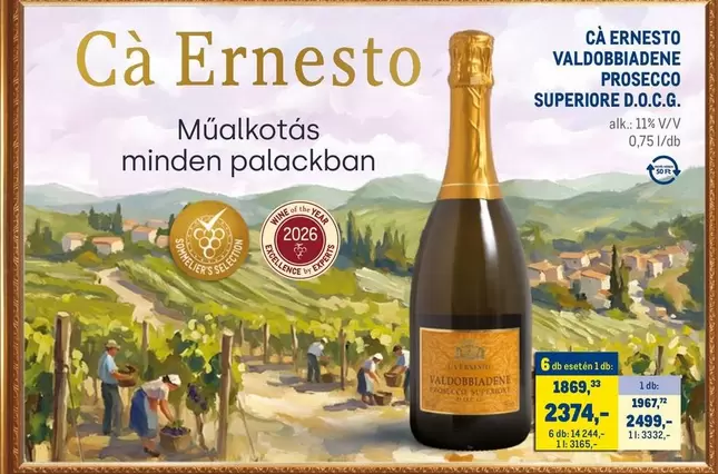 Prosecco - VALDOBBIADENE PROSECCO SUPERIORE D.O.C.G.