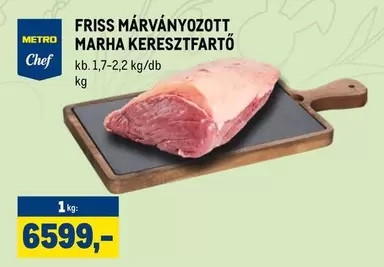FRISS MÁRVÁNYOZOTT MARHA KERESZTFARTŐ