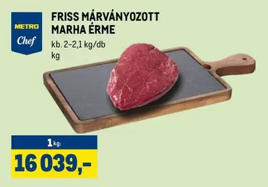 FRISS MÁRVÁNYOZOTT MARHA ÉRME
