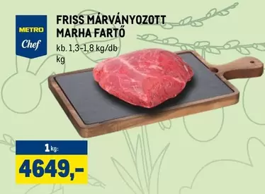 FRISS MÁRVÁNYOZOTT MARHA FARTŐ