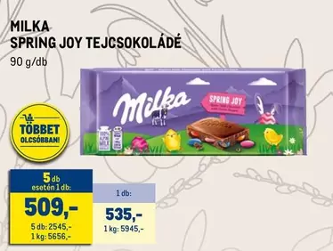 Joy - SPRING JOY TEJCSOKOLÁDÉ