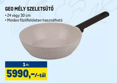 GEO MÉLY SZELETSÜTŐ