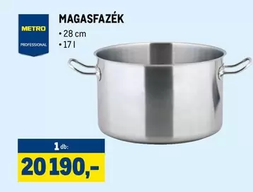 MAGASFÁZÉK
