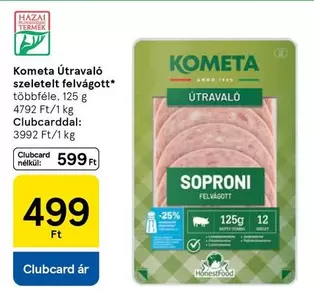 Utravaló szeletelt felvágott