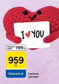 Zsebszív ajándék*