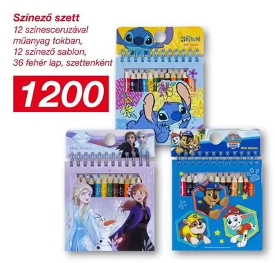 Frozen - Színező szett