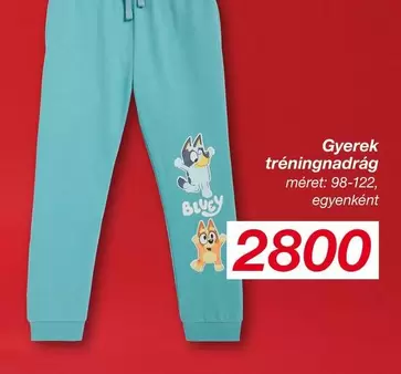 Gyerek tréningnadrág