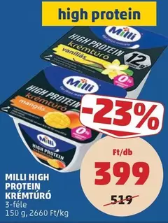 HIGH PROTEIN KRÉMTÚRÓ