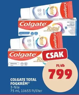 Total - TOTAL FOGKREM*