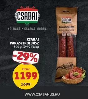 PARASZTKOLBÁSZ