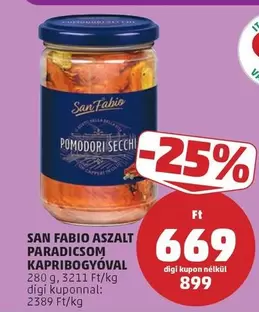 ASZALT PARADICSOM KAPRIBOGYÓVAL