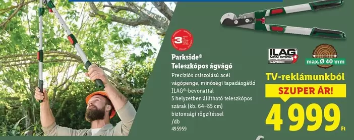 Teleszkópos ágvágó