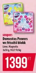 Powers wc frissítő blokk