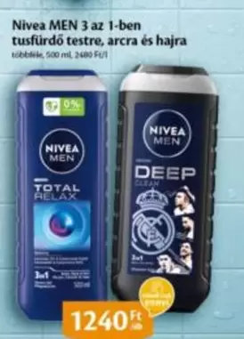 Total - 3 az 1-ben tusfürdő testre, arcra és hajra