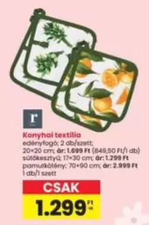 Konyhai textilia