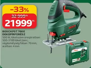 Bosch - PST 700 E DEKOPİRFŰRÉSZ
