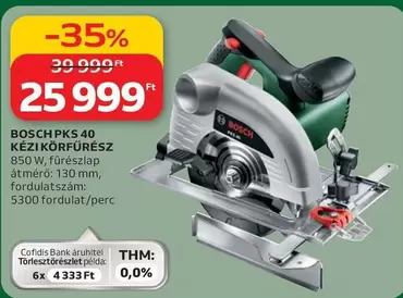 Bosch - PKS 40 KÉZI KÖRFŰRÉSZ