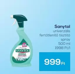 Sanytol - univerzális fertőtlenítő tisztító spray