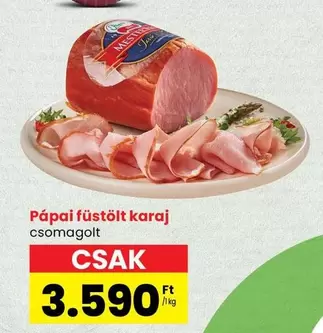 Pápai füstölt karaj