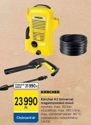 Karcher - K2 Universal magasnyomású mosó