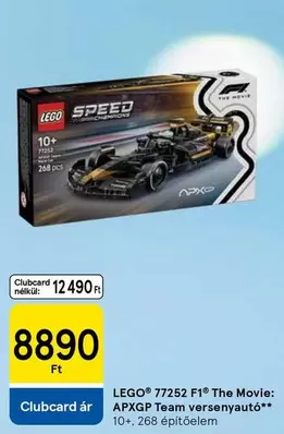 Lego - 77252 F1 The Movie: APXGP Team versenyautó