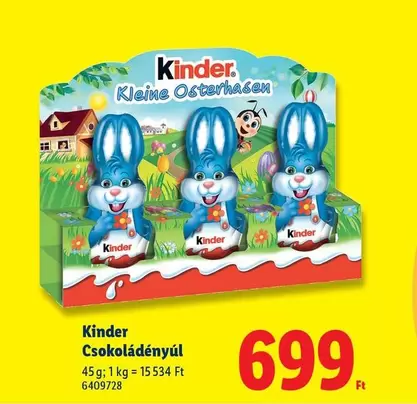Kinder - Csokoládényúl