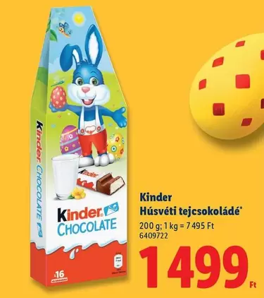 Kinder - Húsvéti tejcsokoládé
