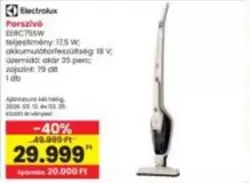 Electrolux - Porszívó EERC75SW