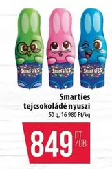 tejcsokoládé nyuszi