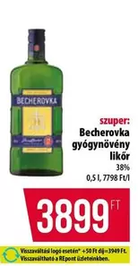 gyógynövény likőr