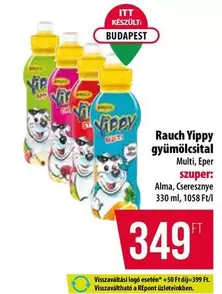 Yippy gyümölcsital