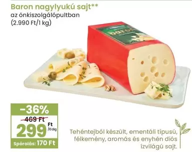 Baro - nagylyukú sajt