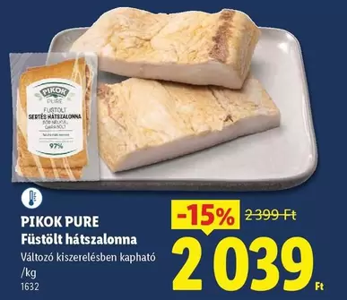 Füstölt hátszalonna