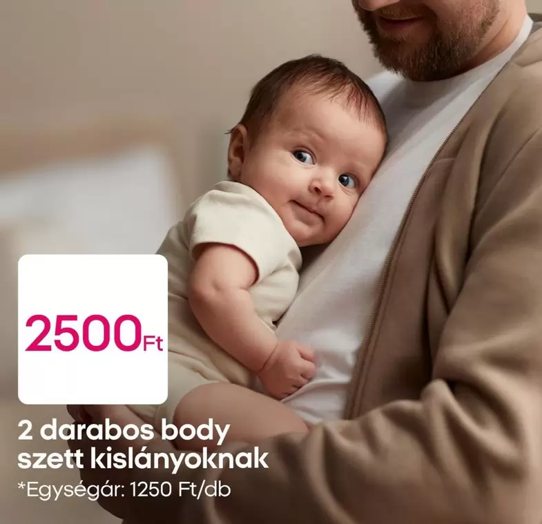 2 darabos body szett kislányoknak