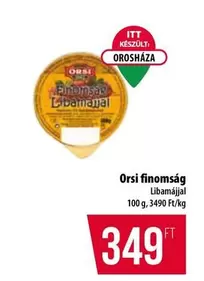 finomság Libamájjal