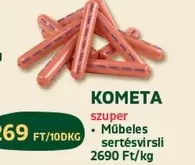 szuper Műbeles sertésvirsli