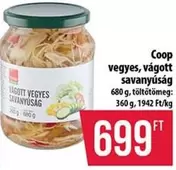 vegyes, vágott savanyúság