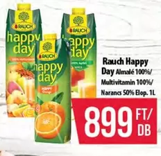 Happy Day Almalé 100%/ Multivitamin 100%/ Narancs 50%