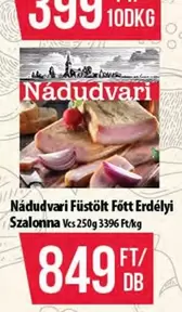 Füstölt Főtt Erdélyi Szalonna