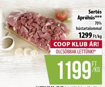Sertés Apróhús