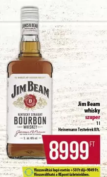 Jim Beam - Whisky Szuper