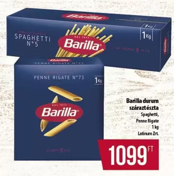 Spaghetti, Penne Rigate