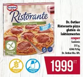 Mo - Ristorante pizza glutén-és laktózmentes