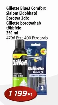 Blue3 Comfort Slalom Eldobható Borotva