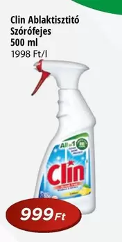 Ablaktisztitó Szórófejes