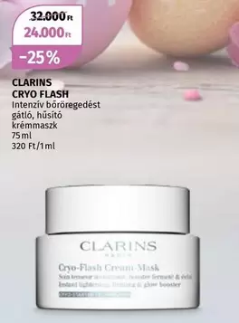 Flash - CRYO FLASH Intenzív bőröregedést gátló, hűsítő krémmaszk