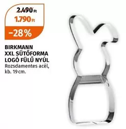 Xxl - XXL sütőforma logó fülű nyúl